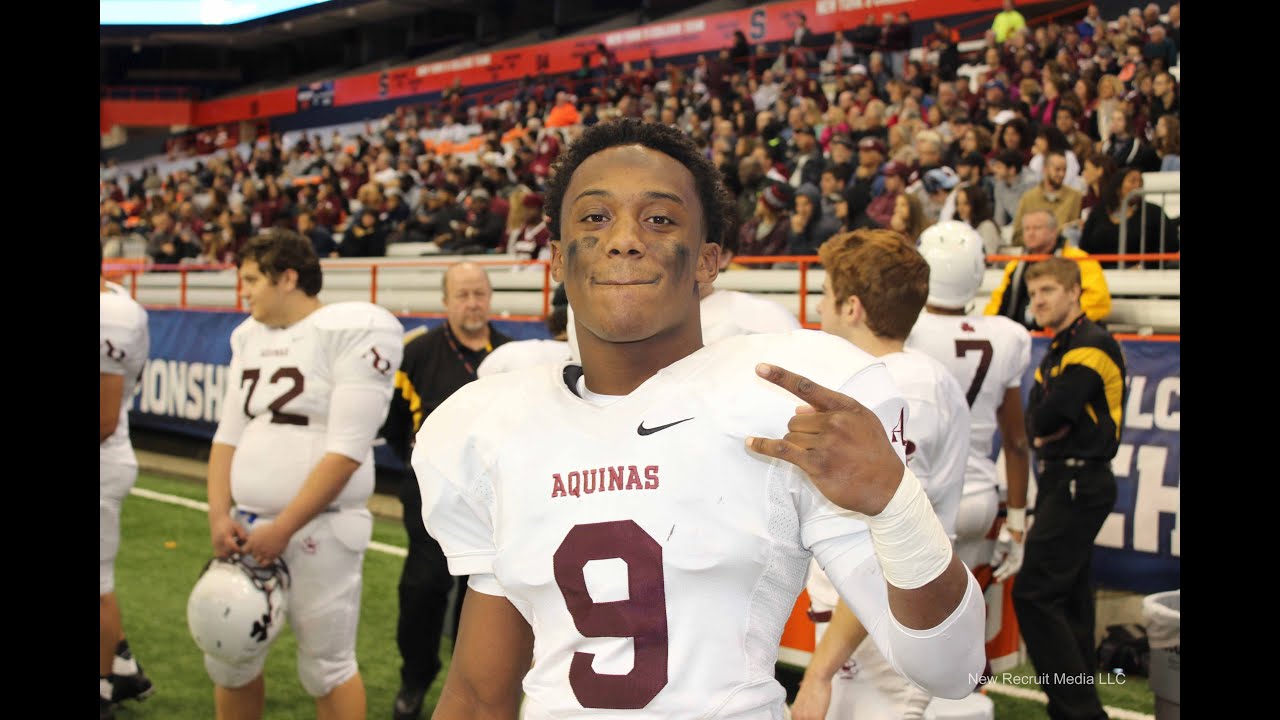 New Recruit Media LLC presents: 5'10 180lbs EARNEST EDWARDS, Aquinas Institute