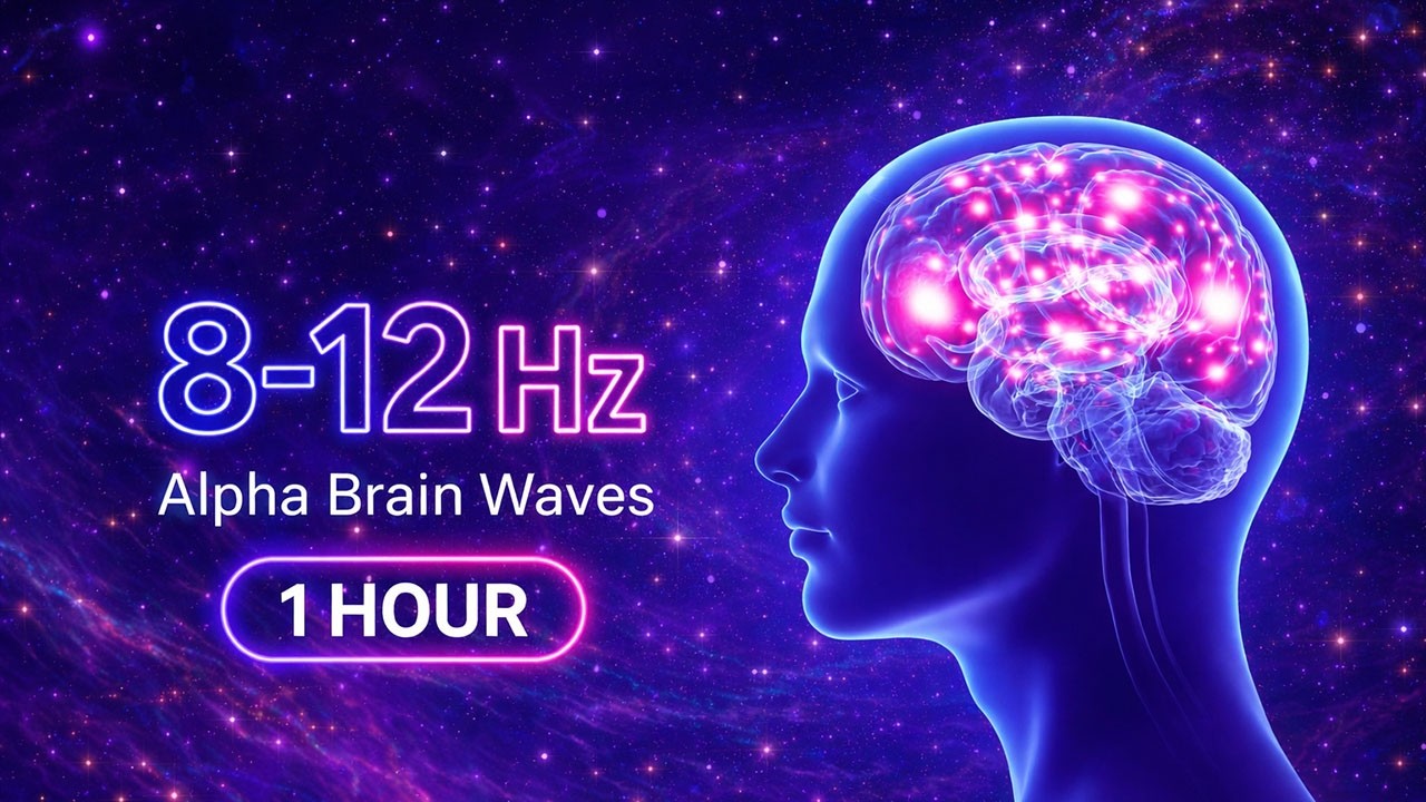 8-12 Hz Alpha Waves | The ABSOLUTE BEST Brain Massage to Reduce Stress