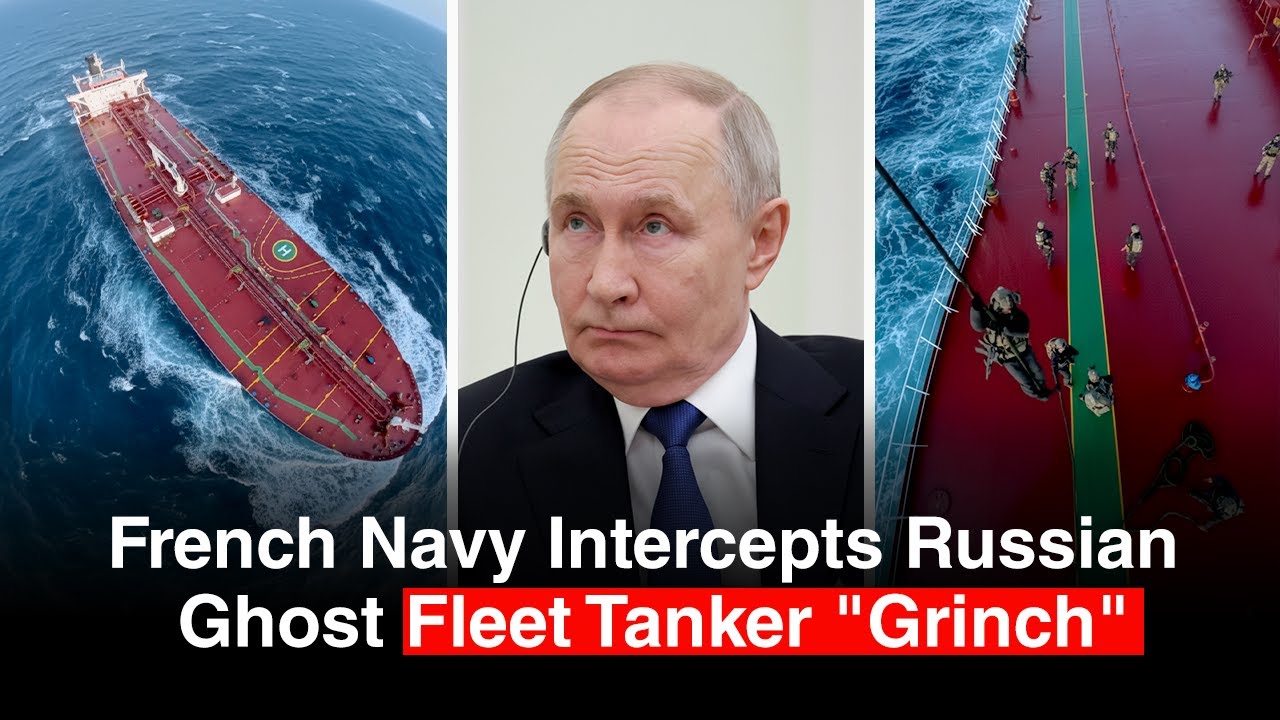 French Navy Destroys Russian Ghost Fleet’s Grinch Tanker in Mediterranean