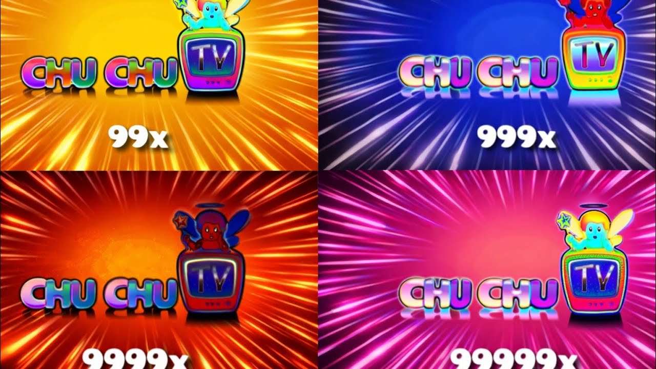 CHuU CHU TV let,s go intro 99999x speed klasky csupo Effects!