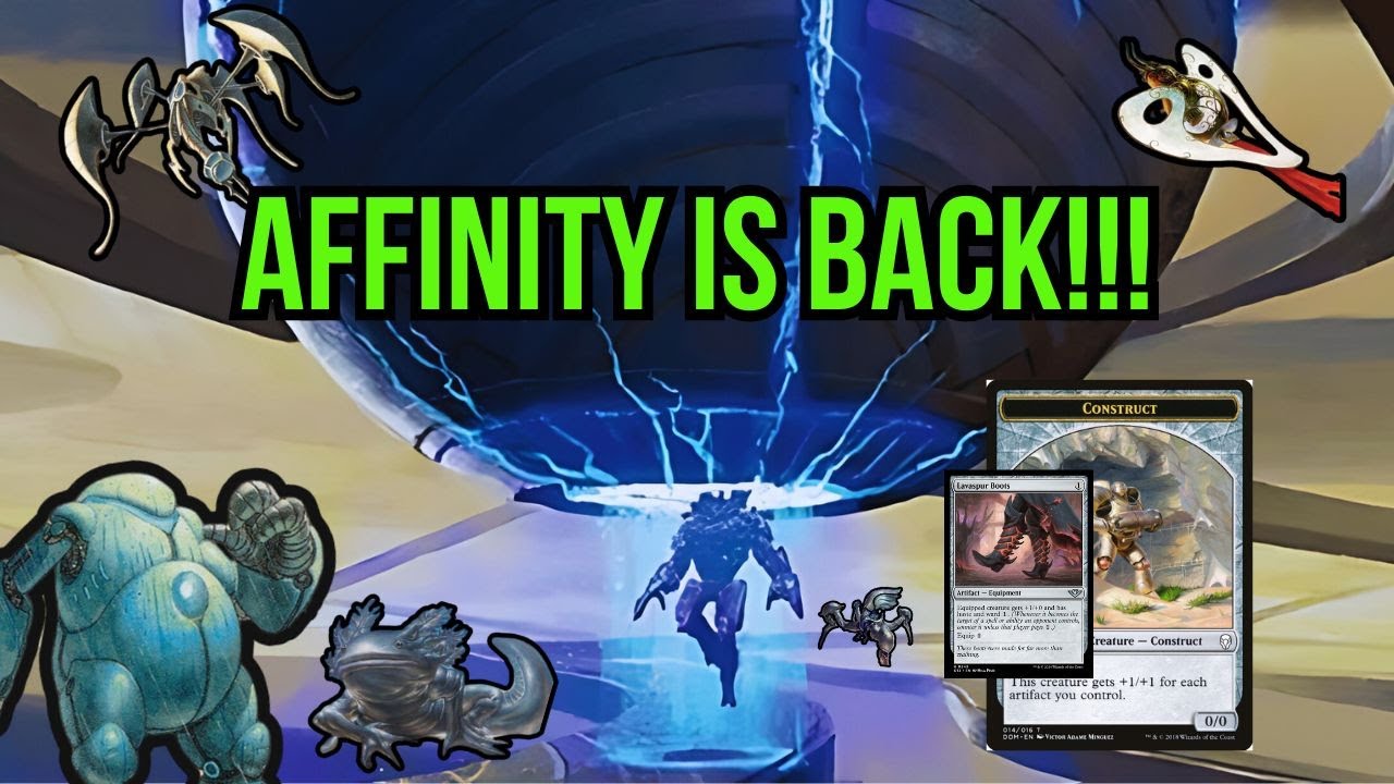 AFFINITY is BACK! Simulacrum SYNTHESIZER SHOW! Outlaws of Thunder Junction - Modern MTG - Gameplay