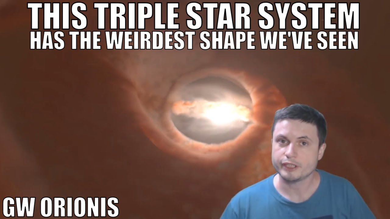 This Triple Star System Has The Strangest Shape in the Galaxy