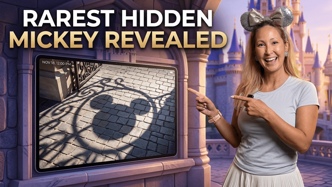Magic Kingdom 2026 – See The Rarest Hidden Mickey Only Seen Once a Year on Mickey's Birthday!