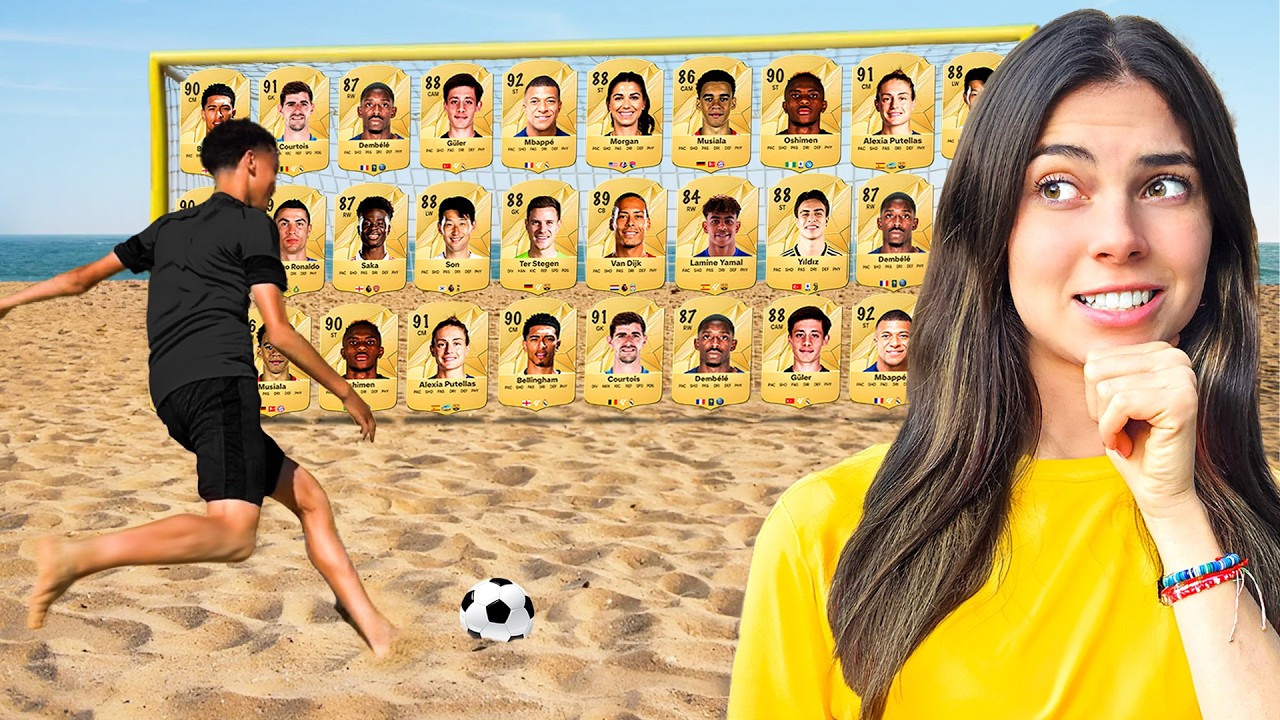 Эпическая финальная битва EA FC 25  (пляжная версия)