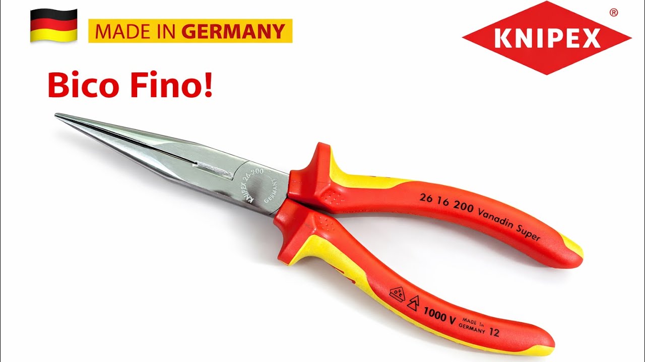 BICO FINO! Review Alicate Bico Longo 8