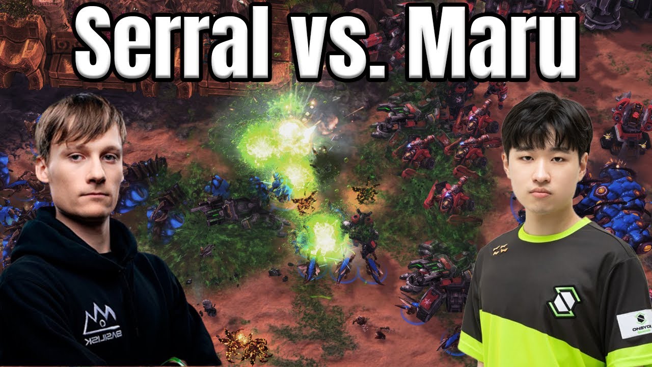 Serral and Maru Fight an EPIC Late Game in this $40,000 Tournament