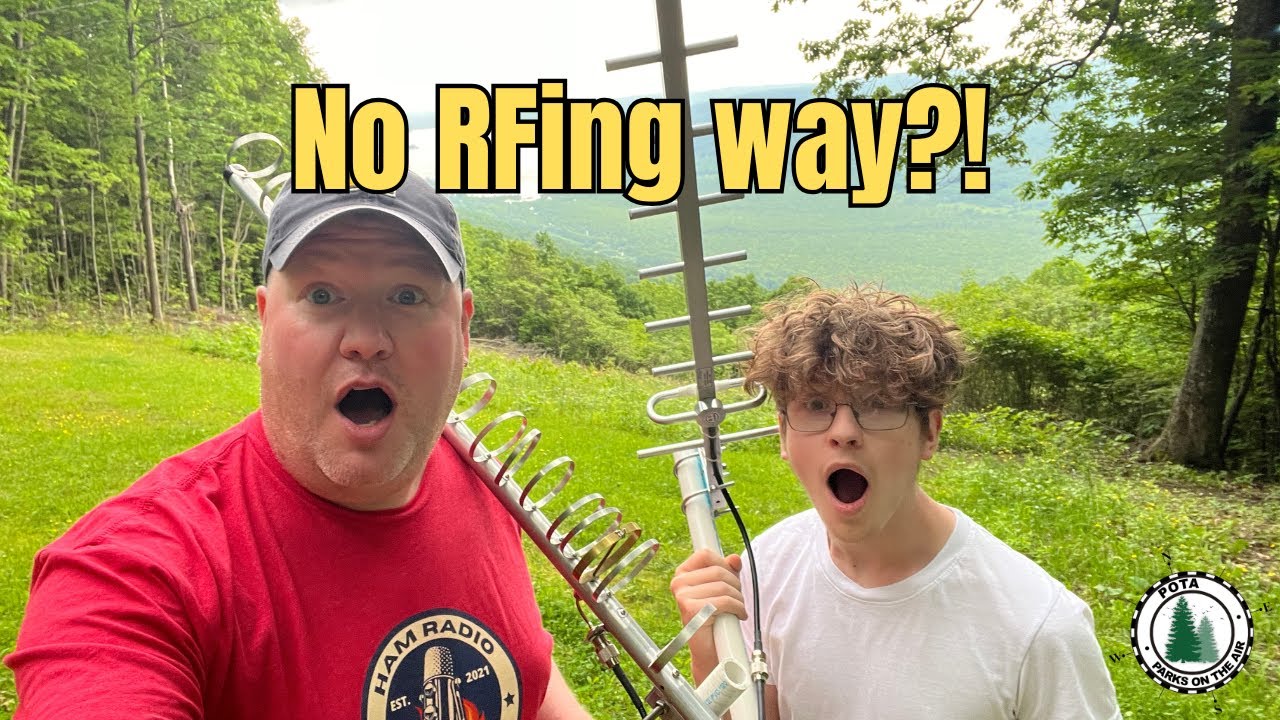 This blew our minds! 40 miles on 1.2 GHz FM with just 1 Watt in a June 2025 VHF Contest POTA rove