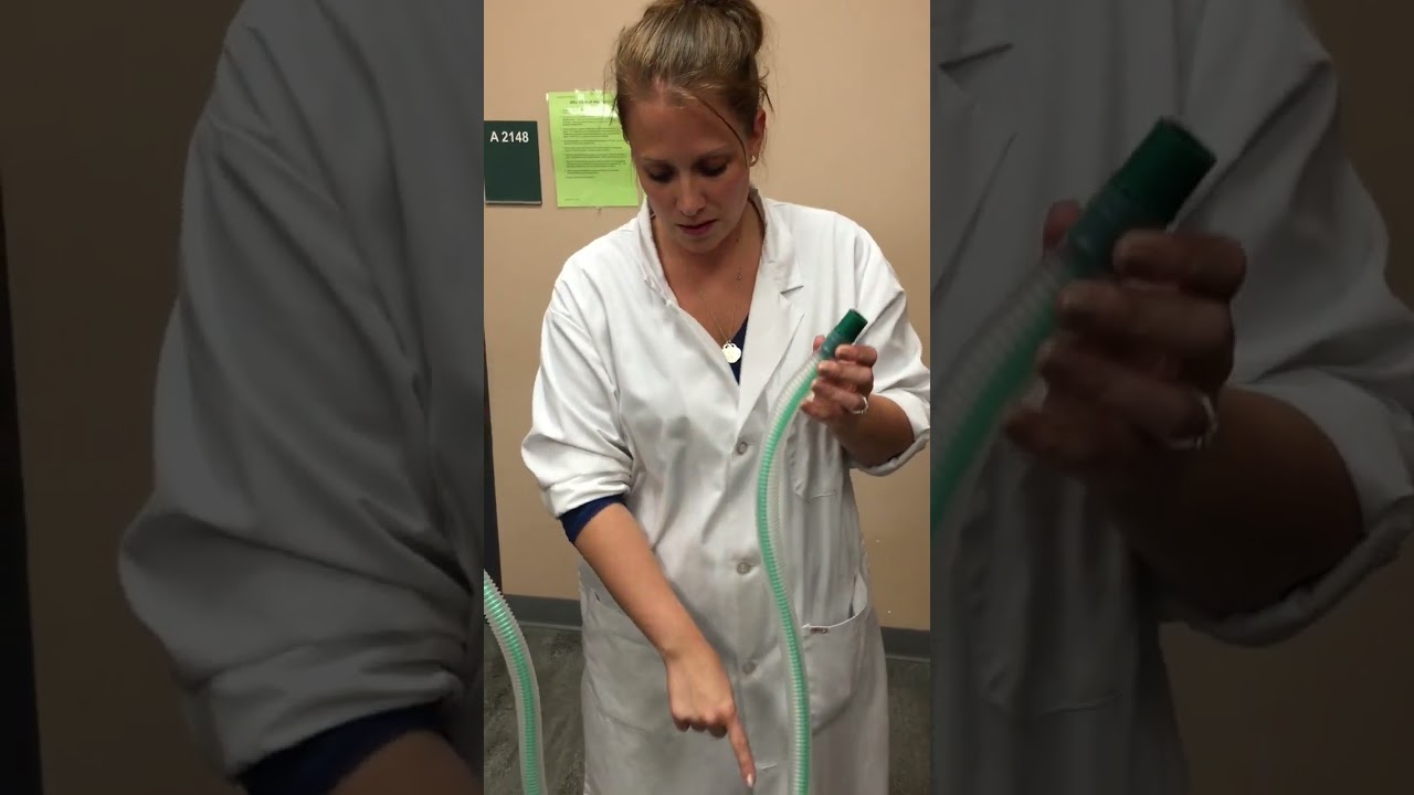 Leak Test - Non-Rebreathing (Bain)