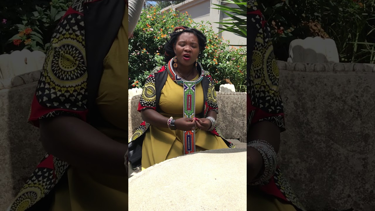 Why do we wear isiphandla? Goat skin