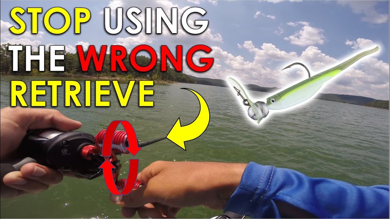 I used the Wrong Retrieve for YEARS! | Underwater Scrounger Head Bait Testing in Olympic Pool