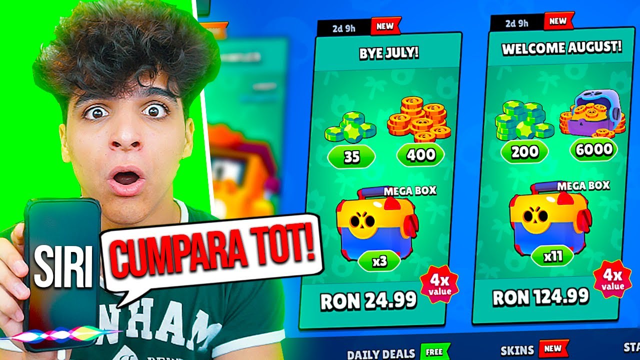 TELEFONUL IMI CONTROLEAZA CONTUL de BRAWL STARS !