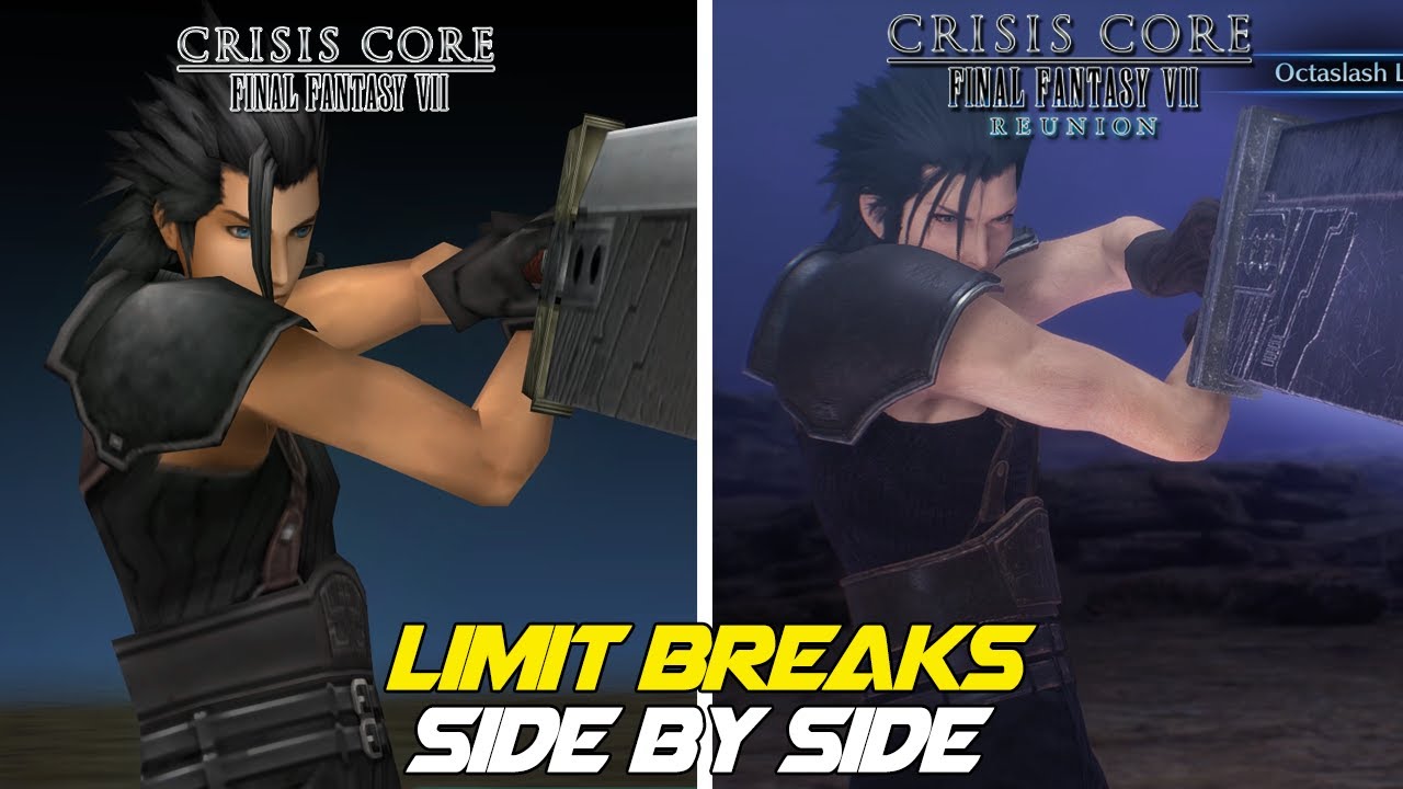 Final Fantasy VII Reunion - All Limit Breaks Comparison - Original vs Reunion - Side by Side