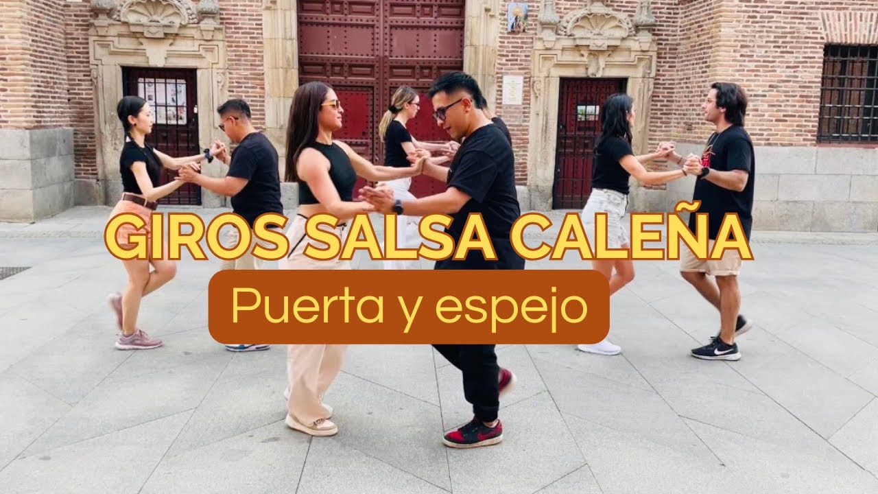 Aquí te mostramos 2 formas de girar en salsa caleña social con nuestros alumnos de pasito caleño