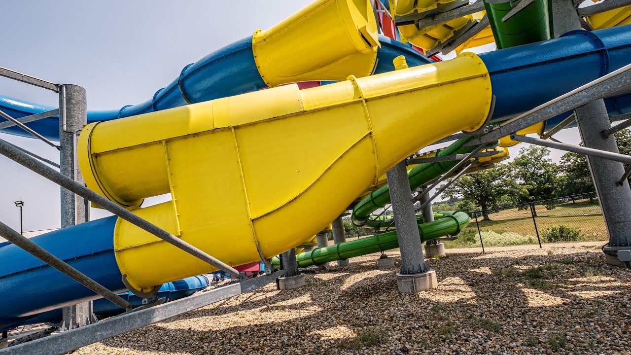 Fake Slide - Fast Water Slide at Splash Cove Decatur