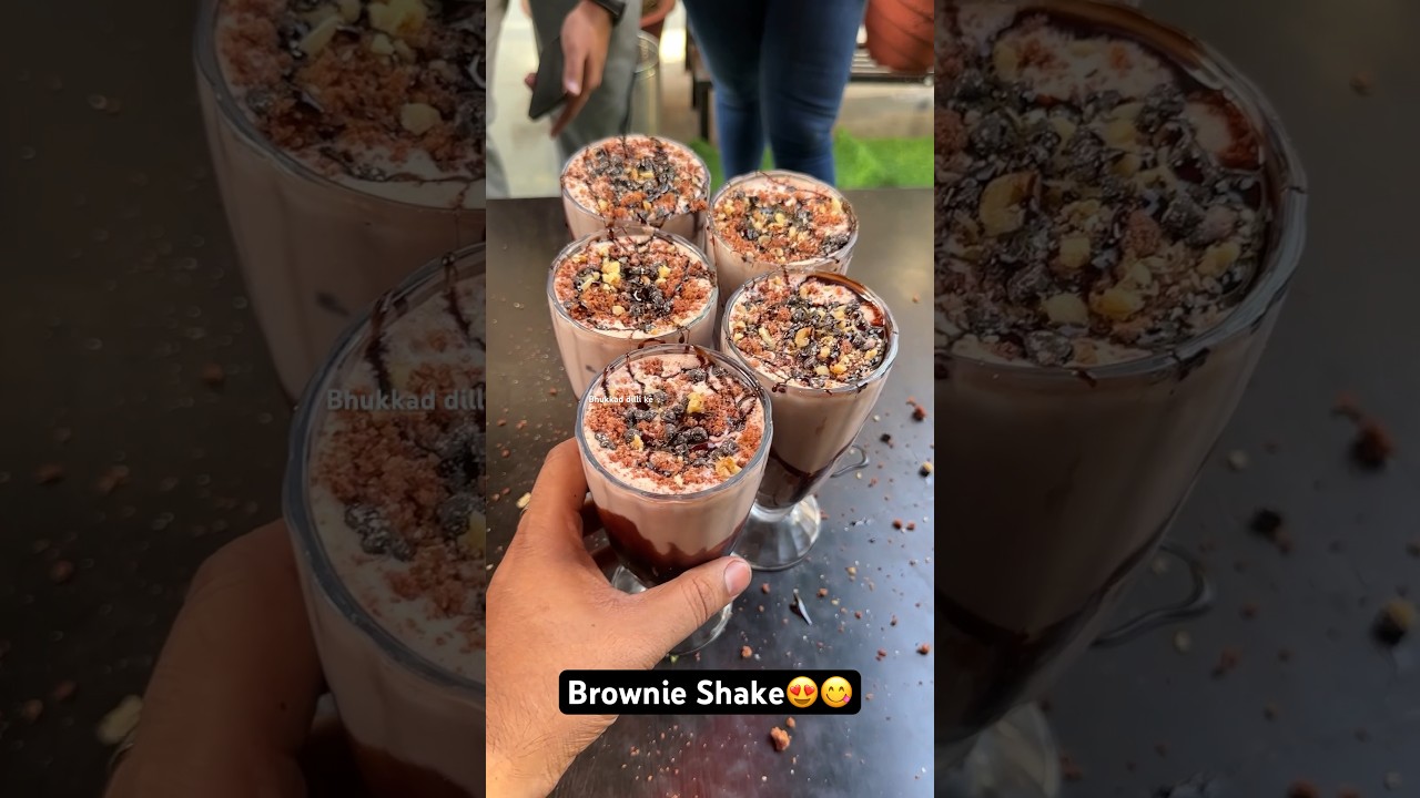 Brownie Shake Making😍😋|| Indian street food