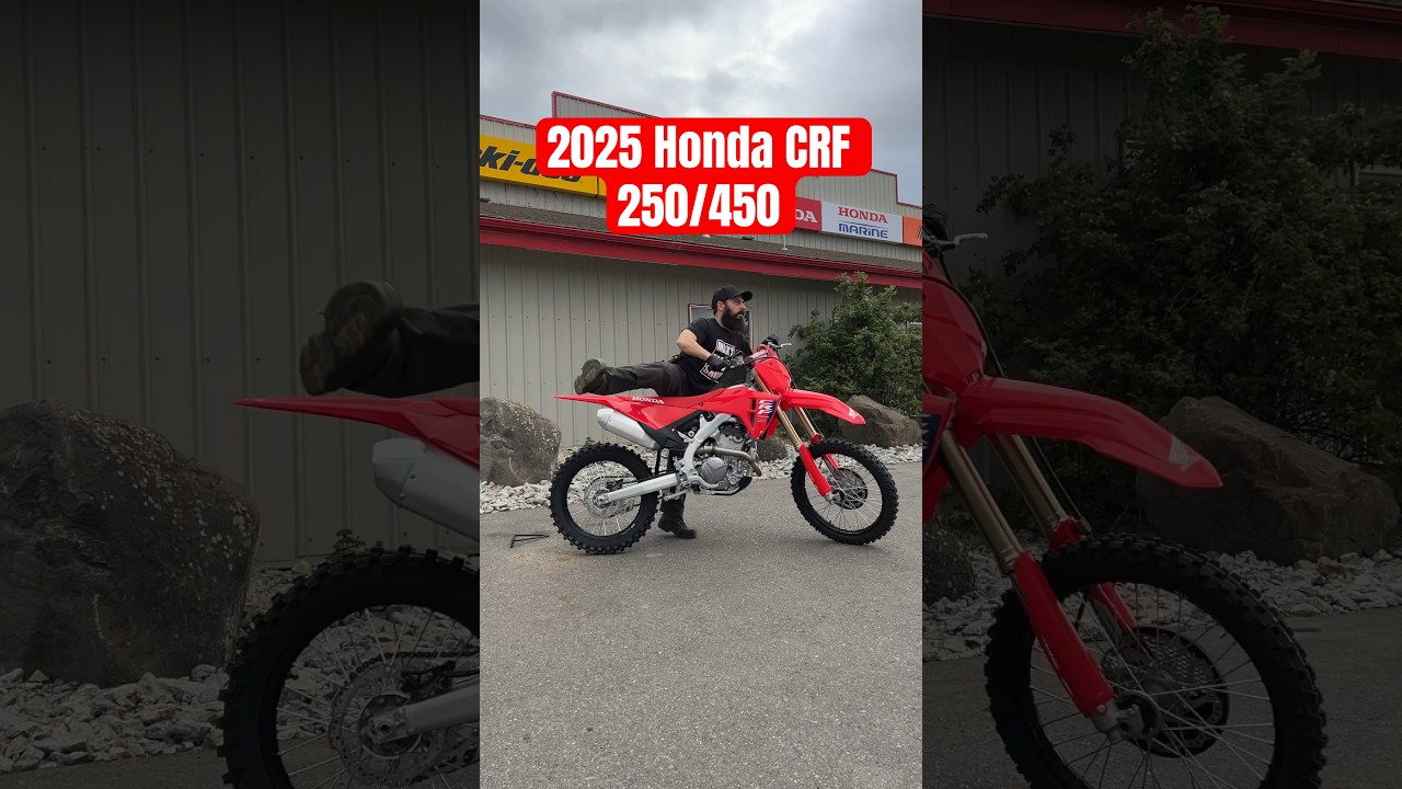 2025 Honda CRF 250R vs 450R Bike Comparison / What Do YOU Ride?!? #honda