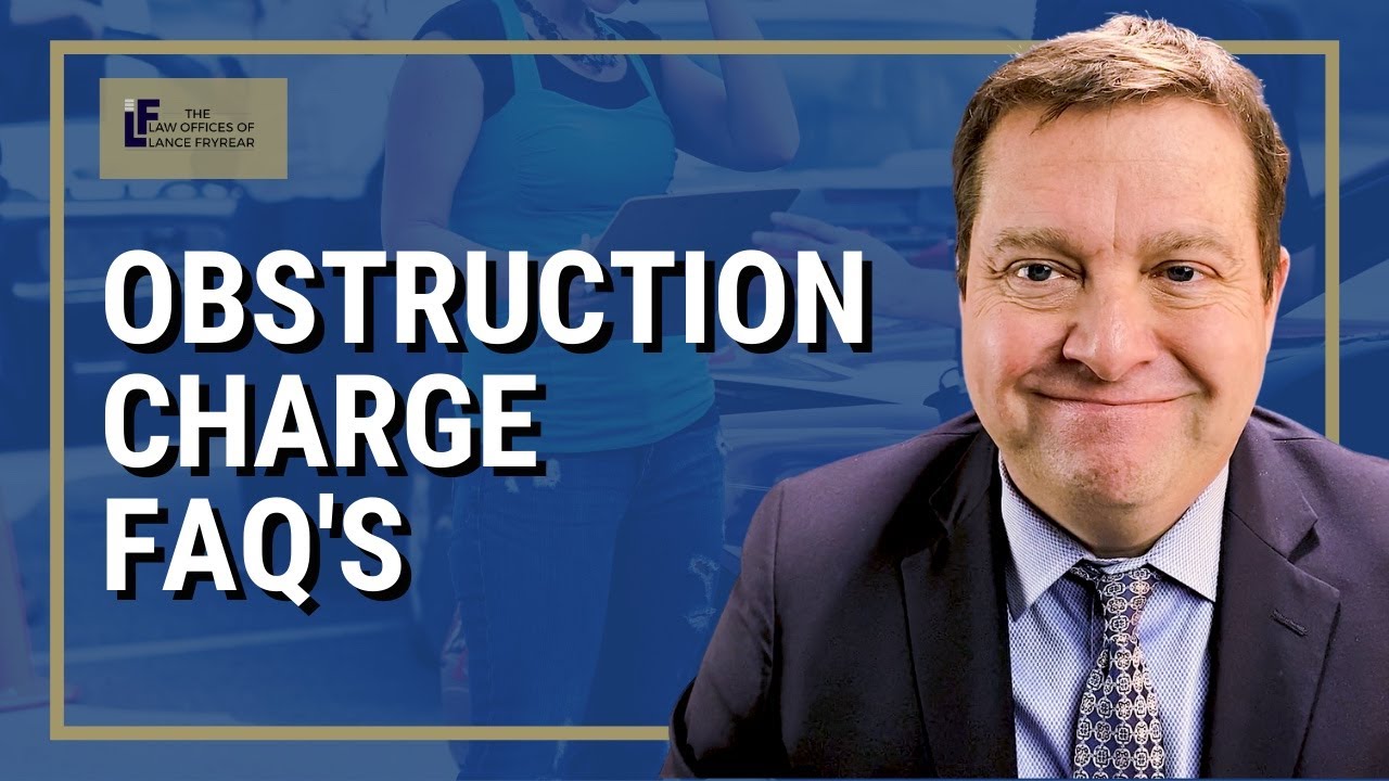 Obstruction Charges | Washington State Attorney