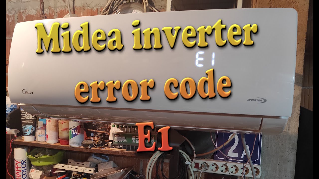 Midea inverter error code E1???  **sta se desilo**