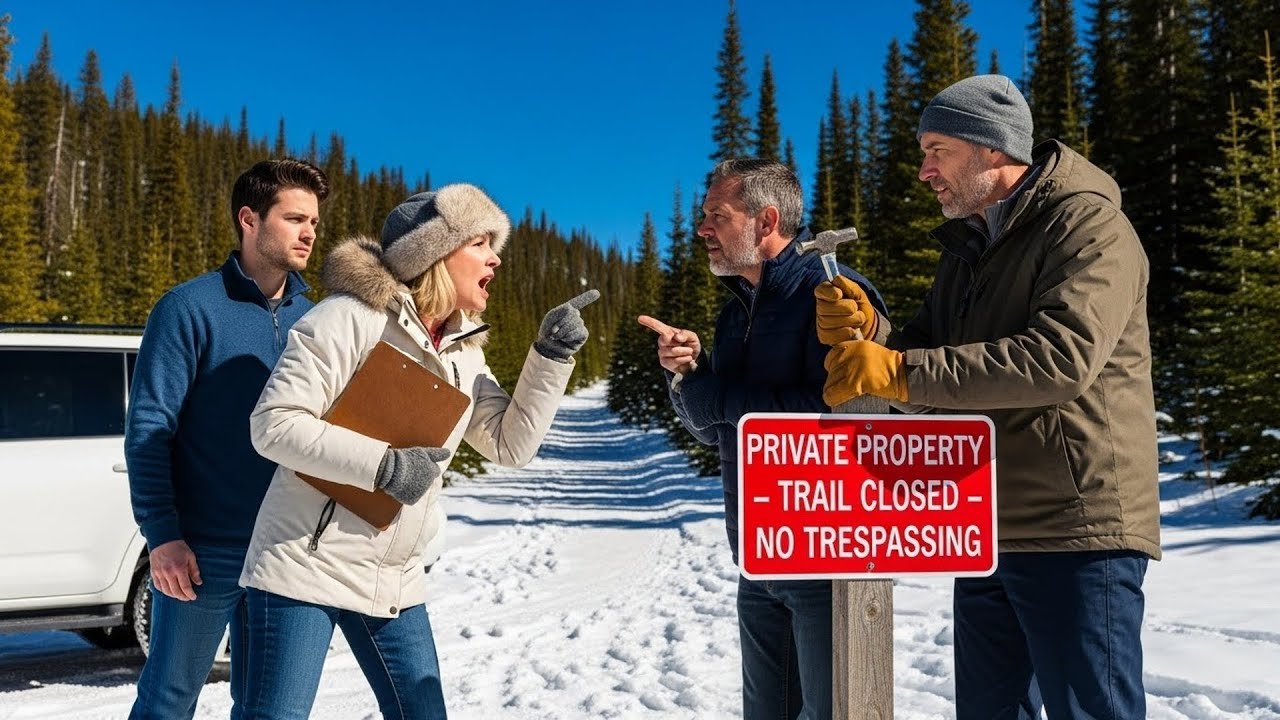 HOA Banned Snowmobiles on My Property, So I Closed the Trail They Use to Reach Town
