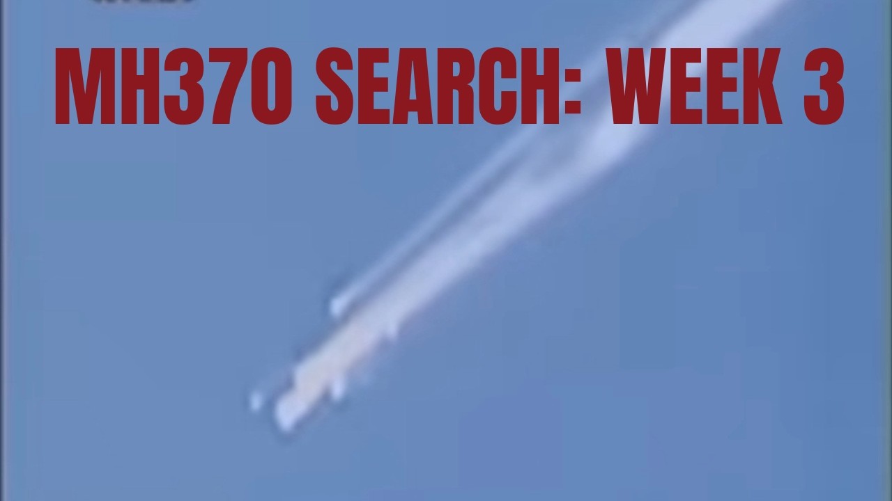 MH370 Search Week 3, with NASA's Dr Nigel Packham [S2Ep48]