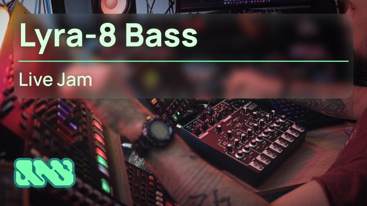 LYRA-8 — Bass. Livejam. (w/ Jomox MBase 11, Digitakt, TR-8s)