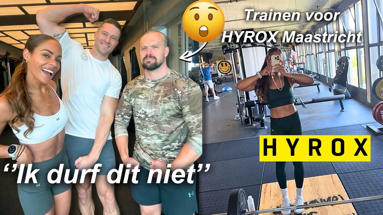 SPORTEN met Dai en Derek🔥 & TRAINEN VOOR HYROX MAASTRICHT!!