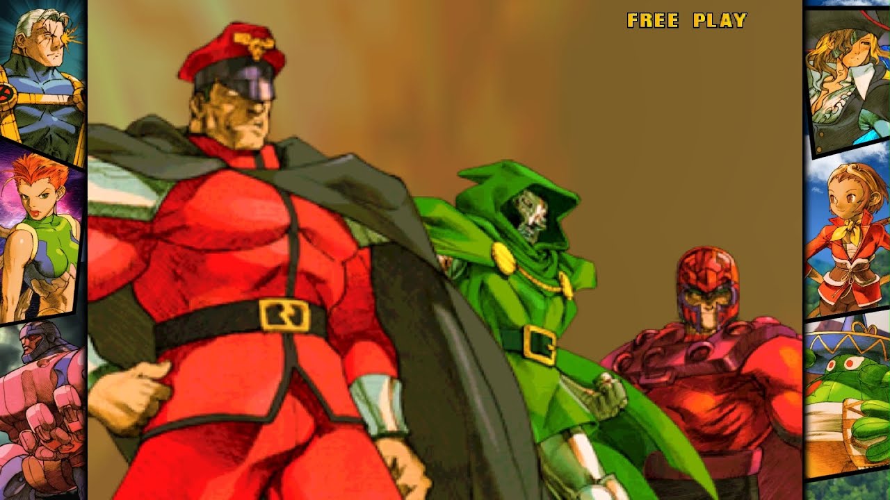 Marvel vs. Capcom 2 - Doctor Doom, Magneto, and Bison (PS4)