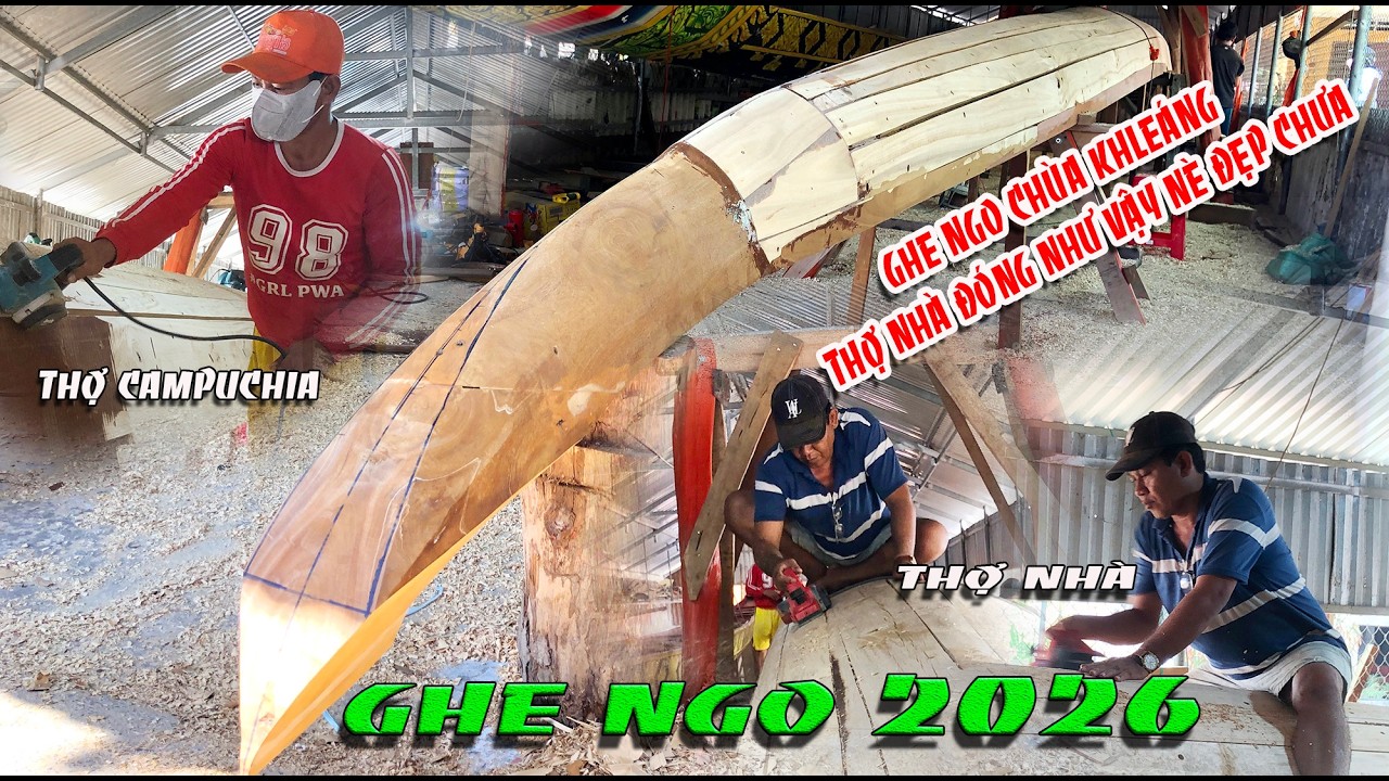 GHE NGO CHÙA KHLEÁNG 2026, ÚP GHE XONG ĐANG BÀO LÁNG GHE SÁNG.06.03.2026