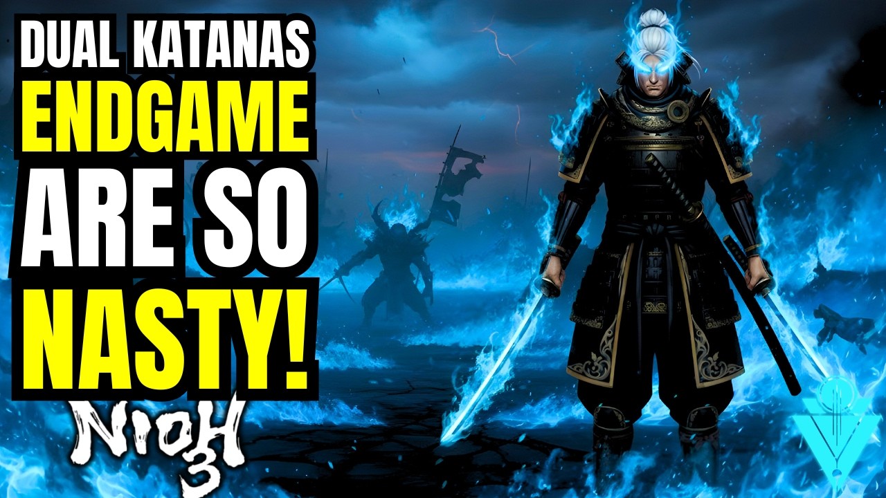 Nioh 3 GOD TIER Endgame Dual Katanas Samurai Build Guide!