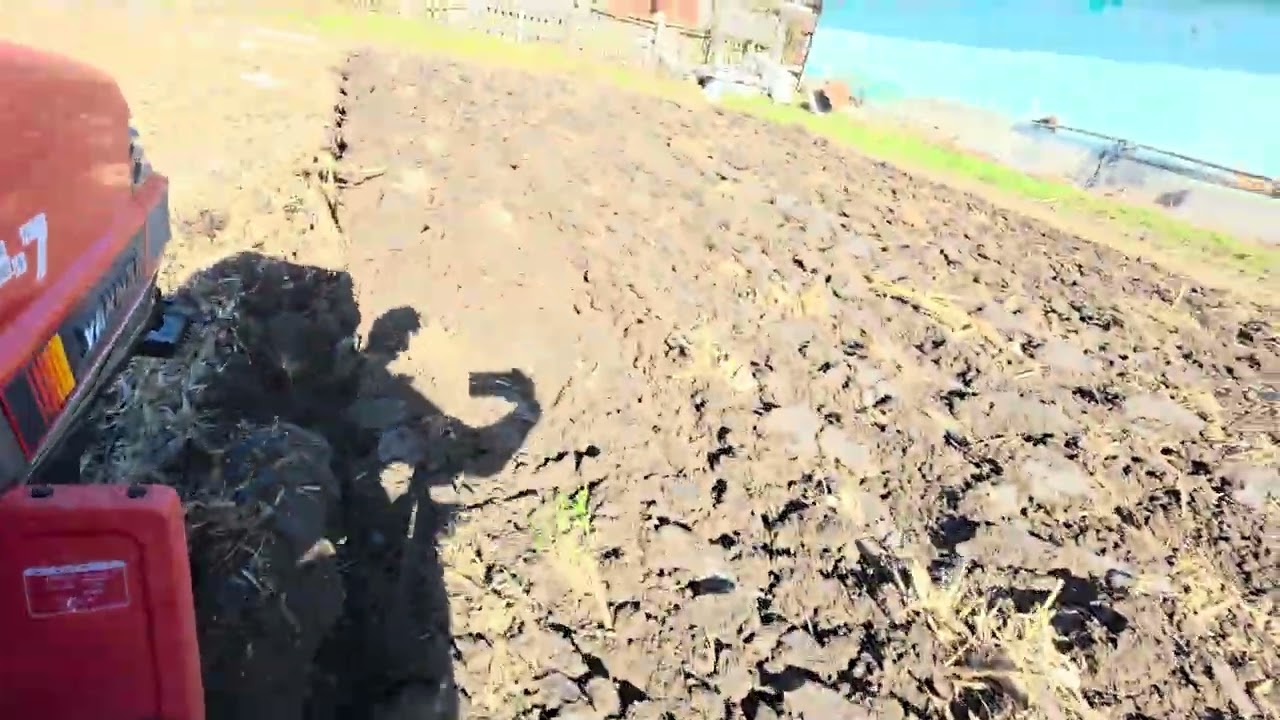 Tractor japonez la arat, yanmar f7 la plug