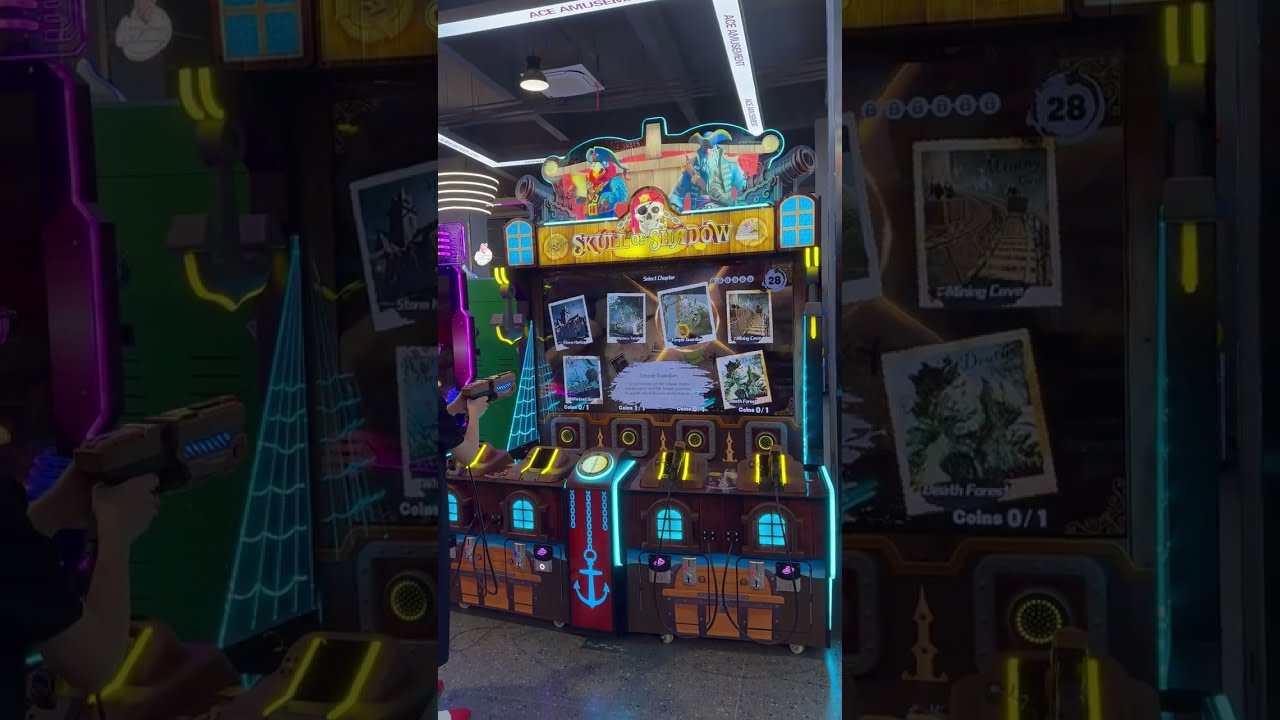 Skull of Shadow 4PL:A very fun shooting machine with a pirate theme | ACE Amusement