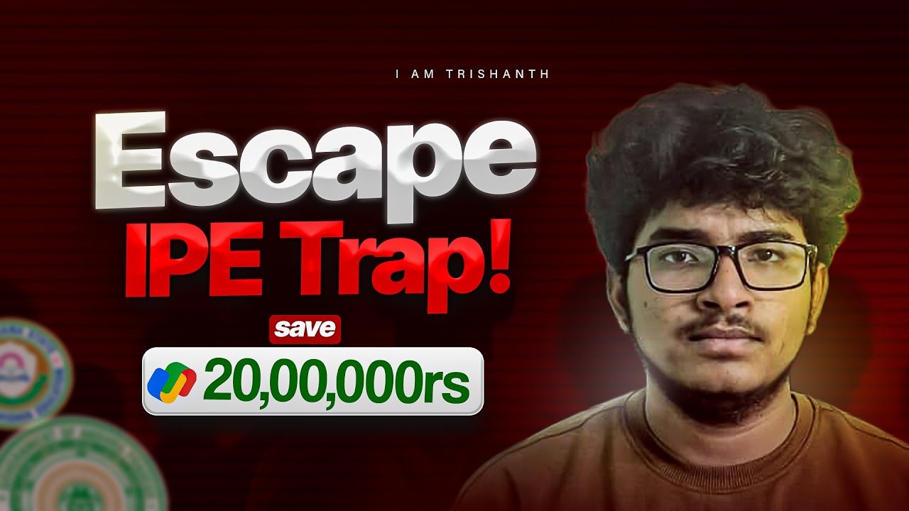 Nobody Tells You | EAPCET 2026 | JEE MAINS 2026 | IPE | Thank me later...