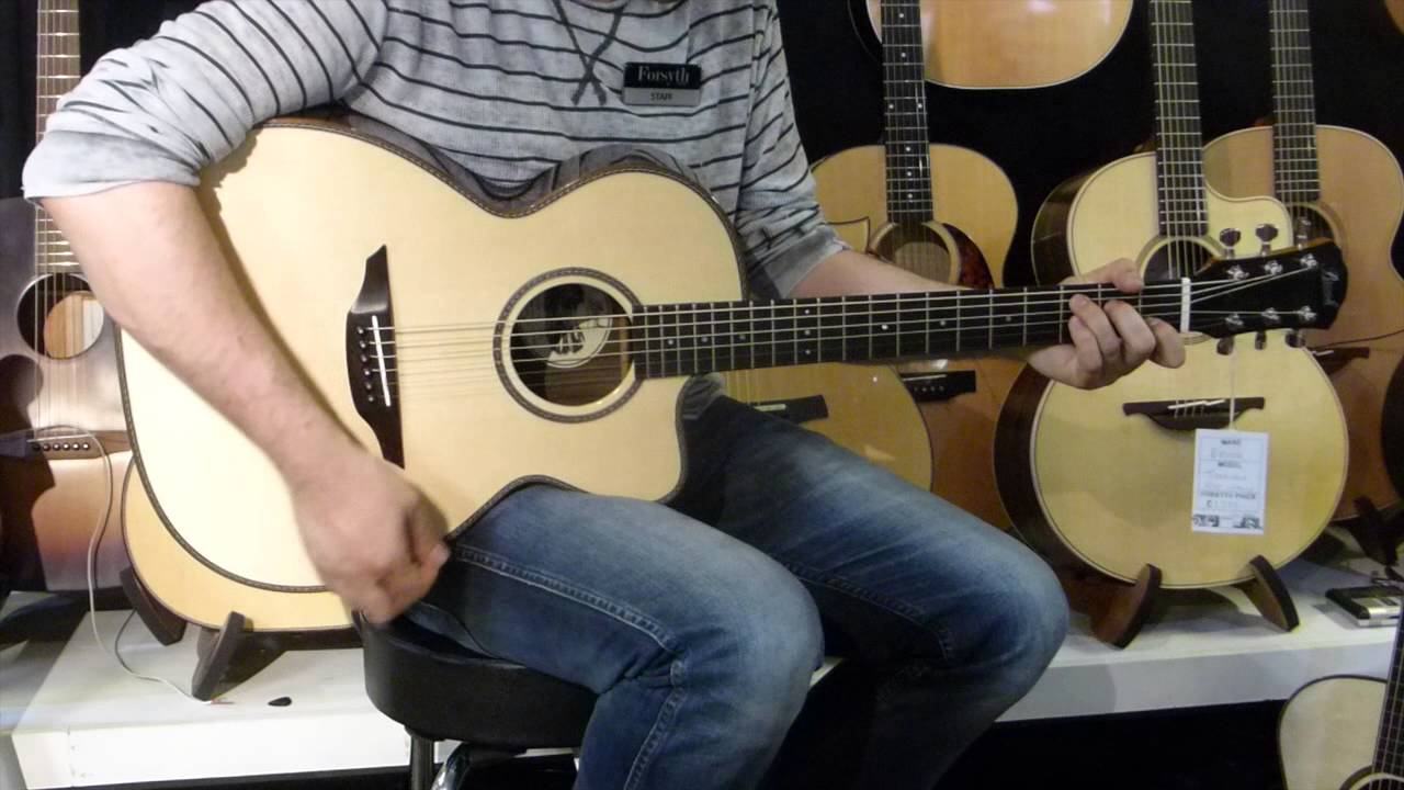 Brook Torridge 010 cutaway acoustic guitar demo