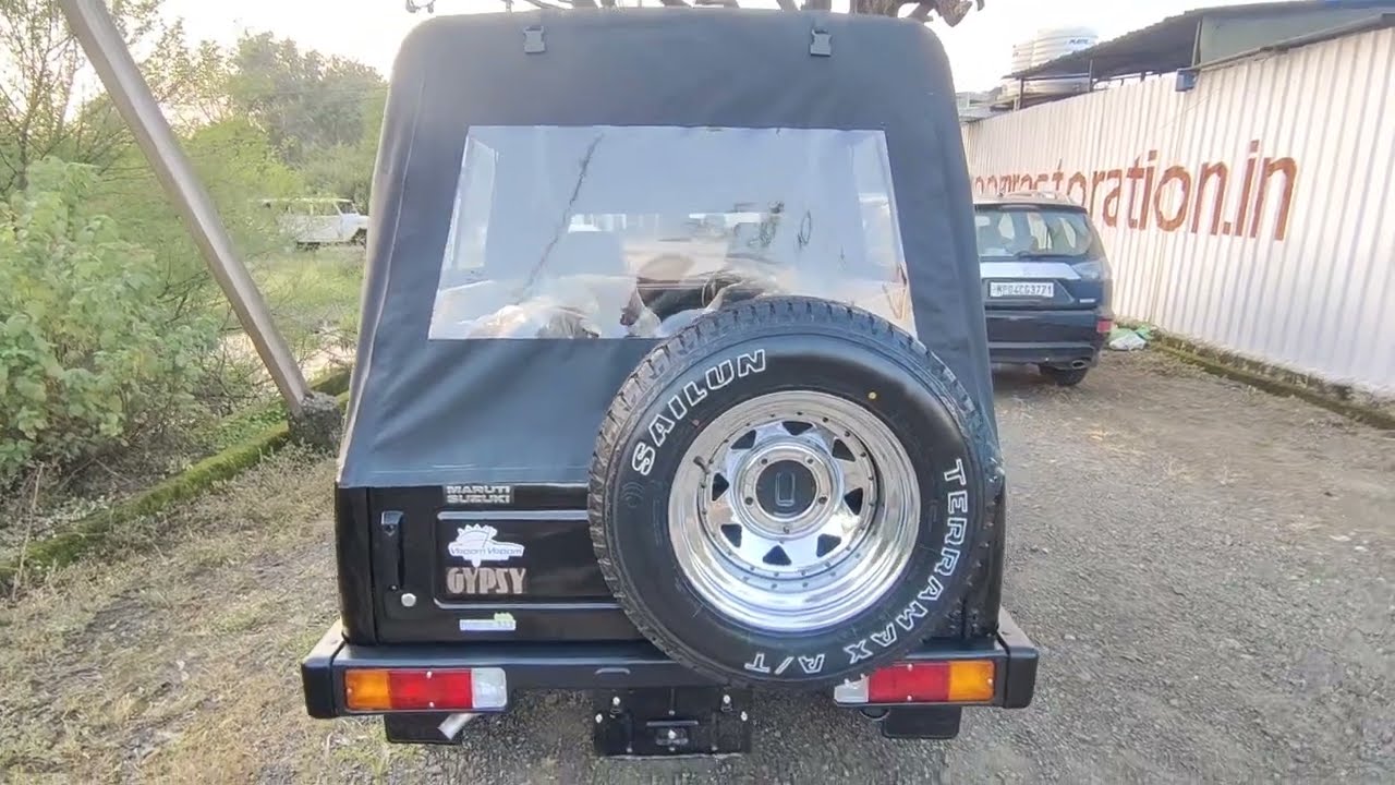 VROOM VROOM RESTORATION | BLACK BEAST FOR MAHARASHTRA MUMBAI || FULL RESTORATION #marutigypsy #gypsy