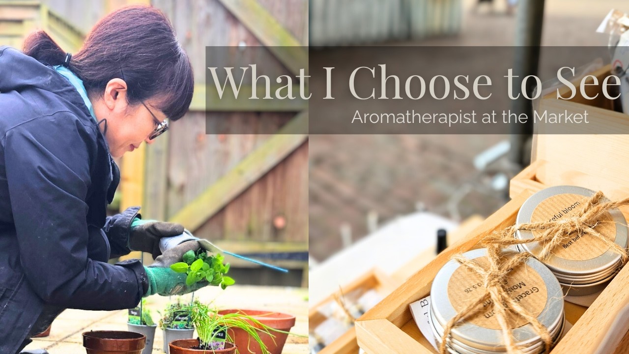 Aromatherapist at Work | Market Day, Cream Making & Simple Bath Salt Recipe