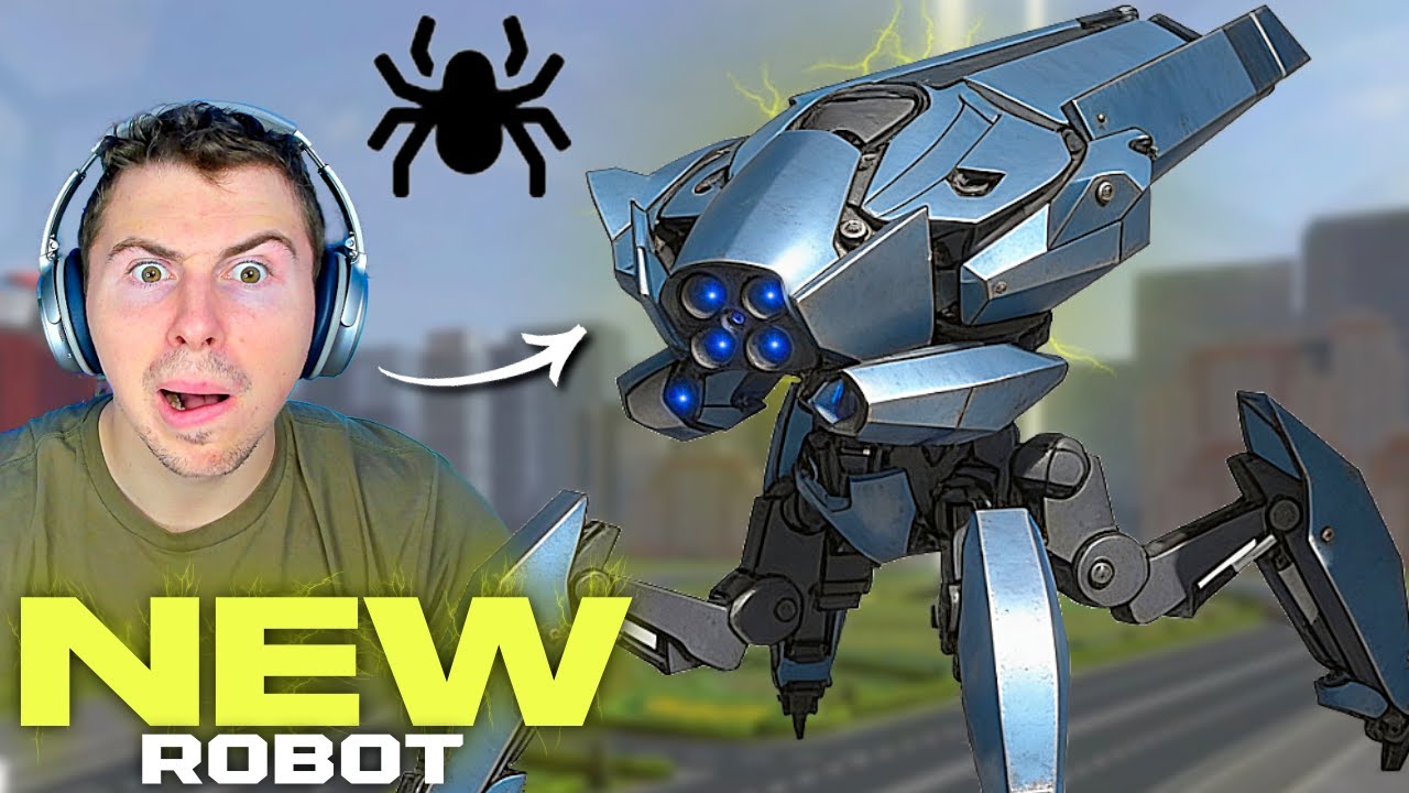 Pixonic Just Revealed A NEW Spider Robot... Flying Spider Bot + NEW Ue Revenant | War Robots