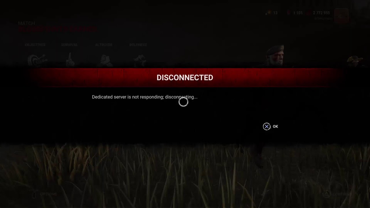 Dead by daylight not saving no one