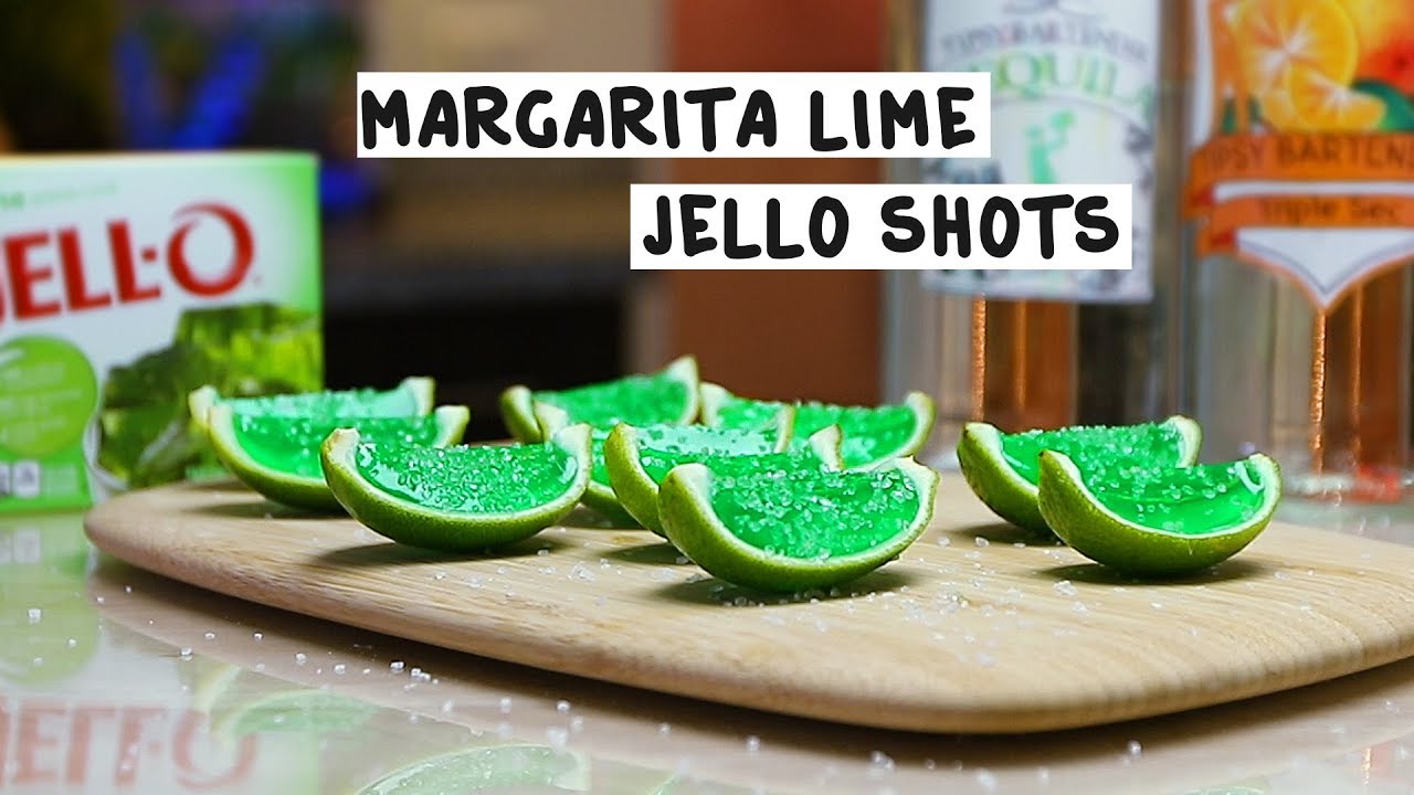 Margarita Lime Jello Shots