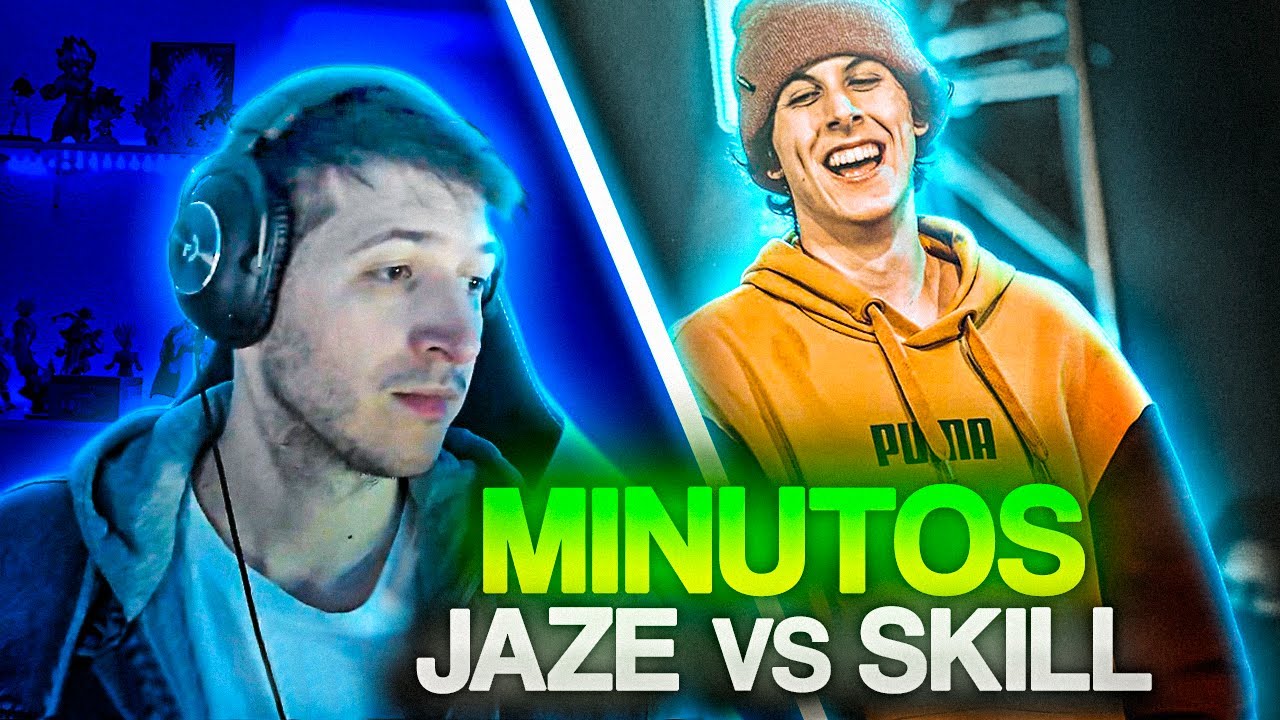 CHUTY REACCIONA A LOS MINUTOS DE JAZE VS SKILL