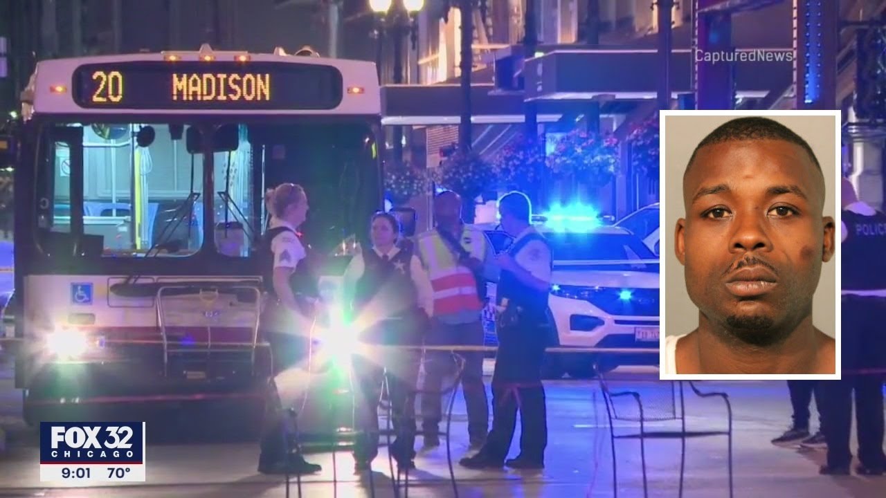 Man accused of shooting CTA bus driver in downtown Chicago