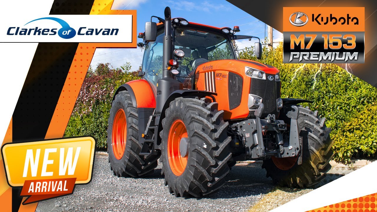 Brand new Kubota M7-153 Premium!