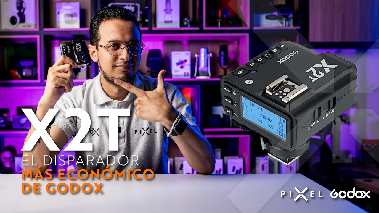 DISPARADOR GODOX X2T ¿CÓMO FUNCIONA?