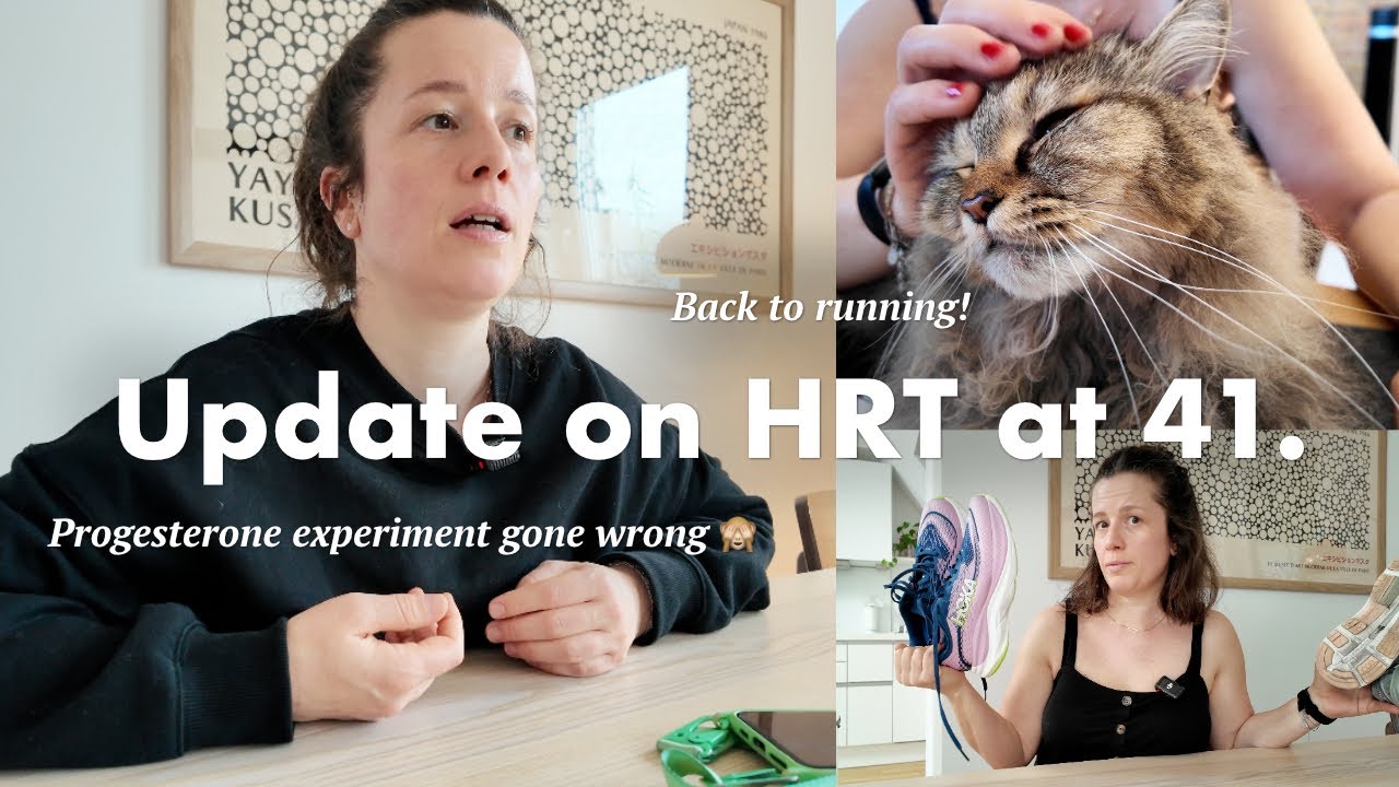 Progesterone for perimenopause update | Life over 40 vlog.