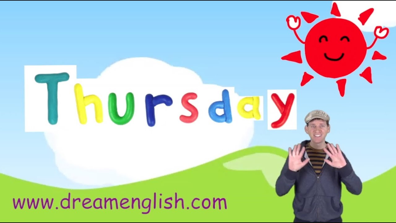 Thursday Song For Kids