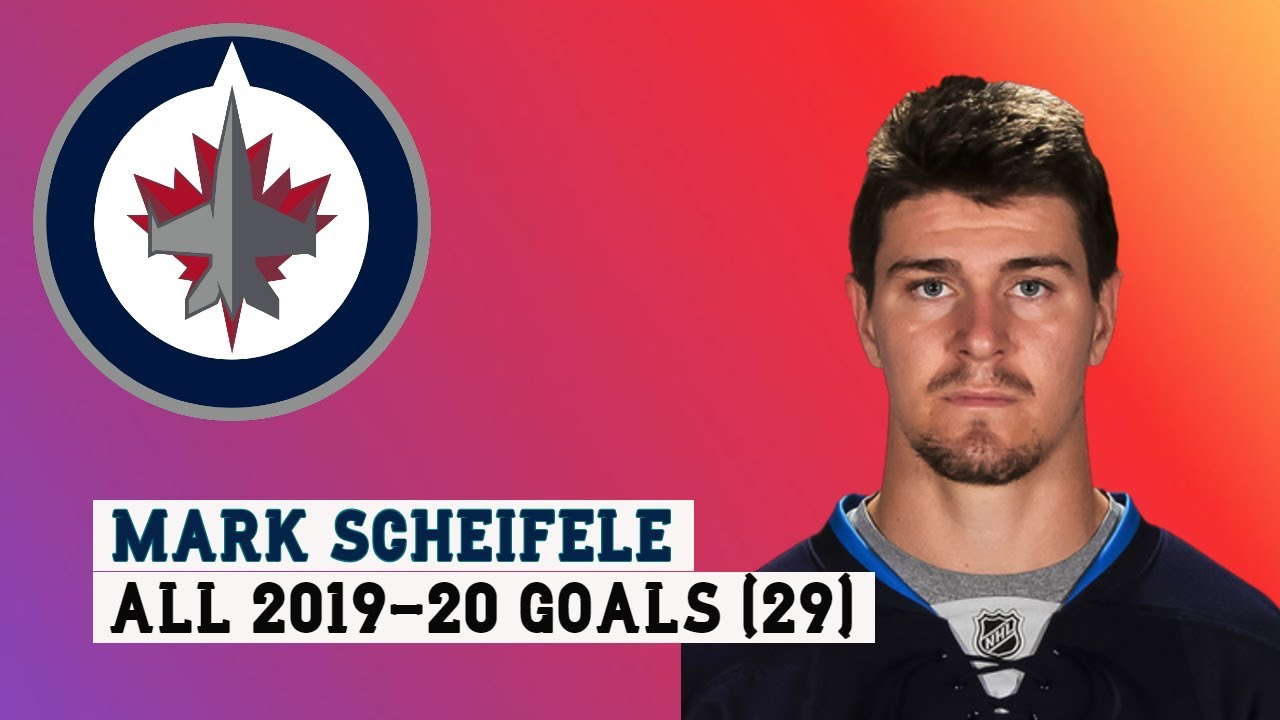 Mark Scheifele (#55) All 29 Goals of the 2019-20 NHL Season