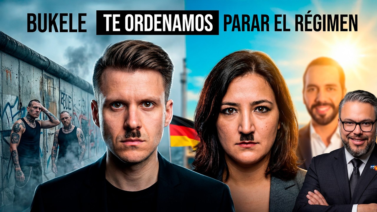 💥BOOMBAZO DIPUTADOS DE ALEMANIA🚨¿QUIEREN ORDENARLE A NAYIB BUKELE QUE HACER?🔥 ¿INJERENCIA?
