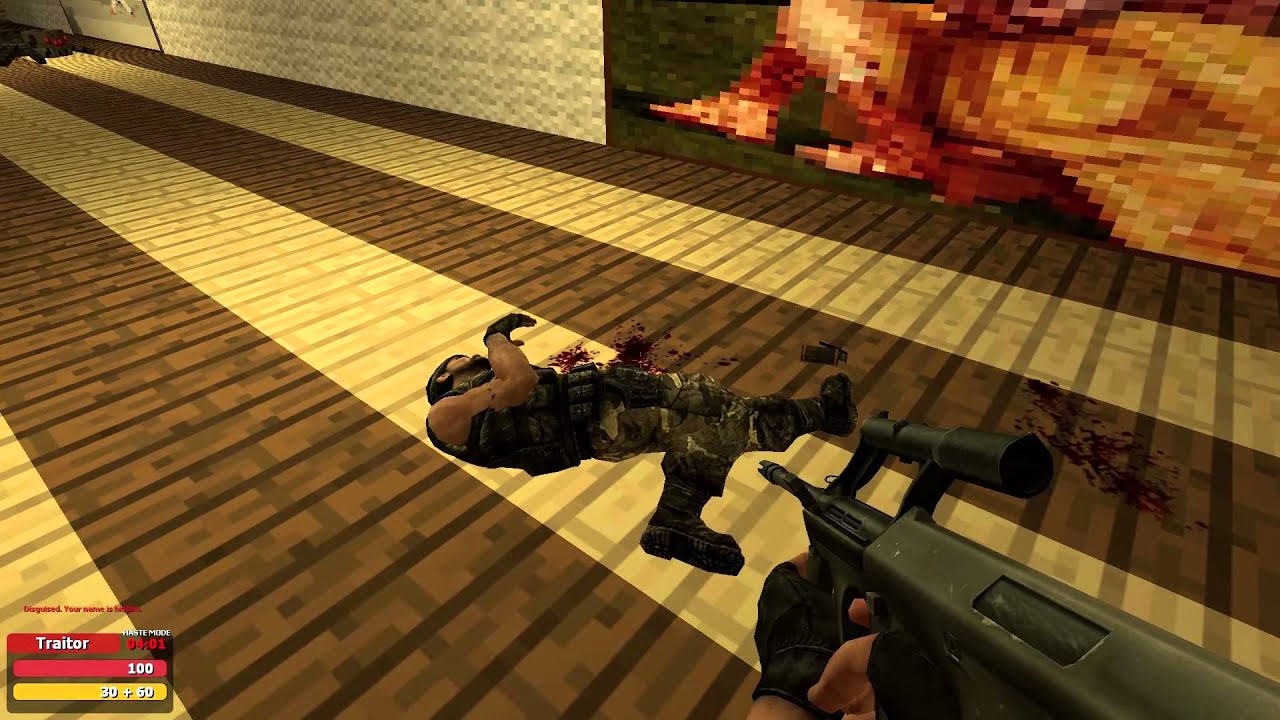 Garry's Mod - Trouble In Terrorist Town (TTT) - Minecraft Helicopter