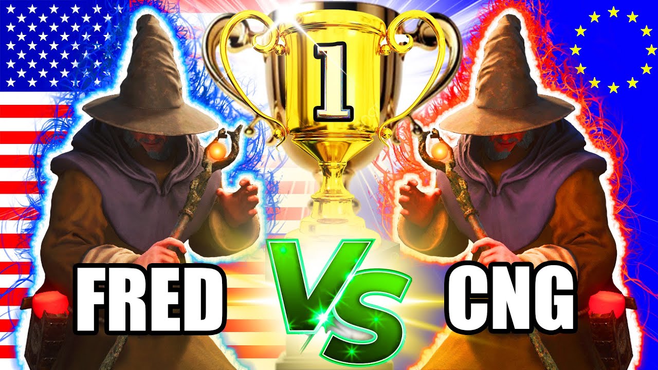I Made a Battle for the #1 BEST Solo Wizard (NA vs EU) - Dark and Darker