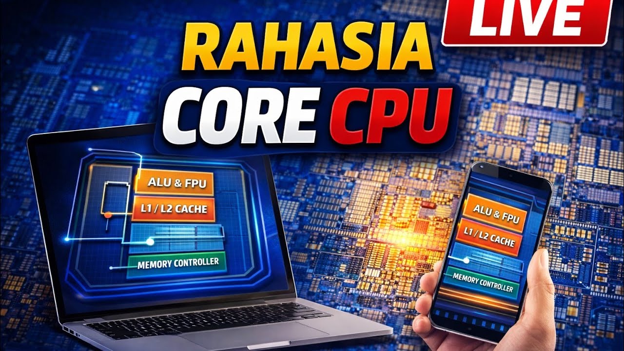 Bedah Arsitektur & Cara Kerja Core CPU | Apa itu ALU, FPU, Cache, dll?