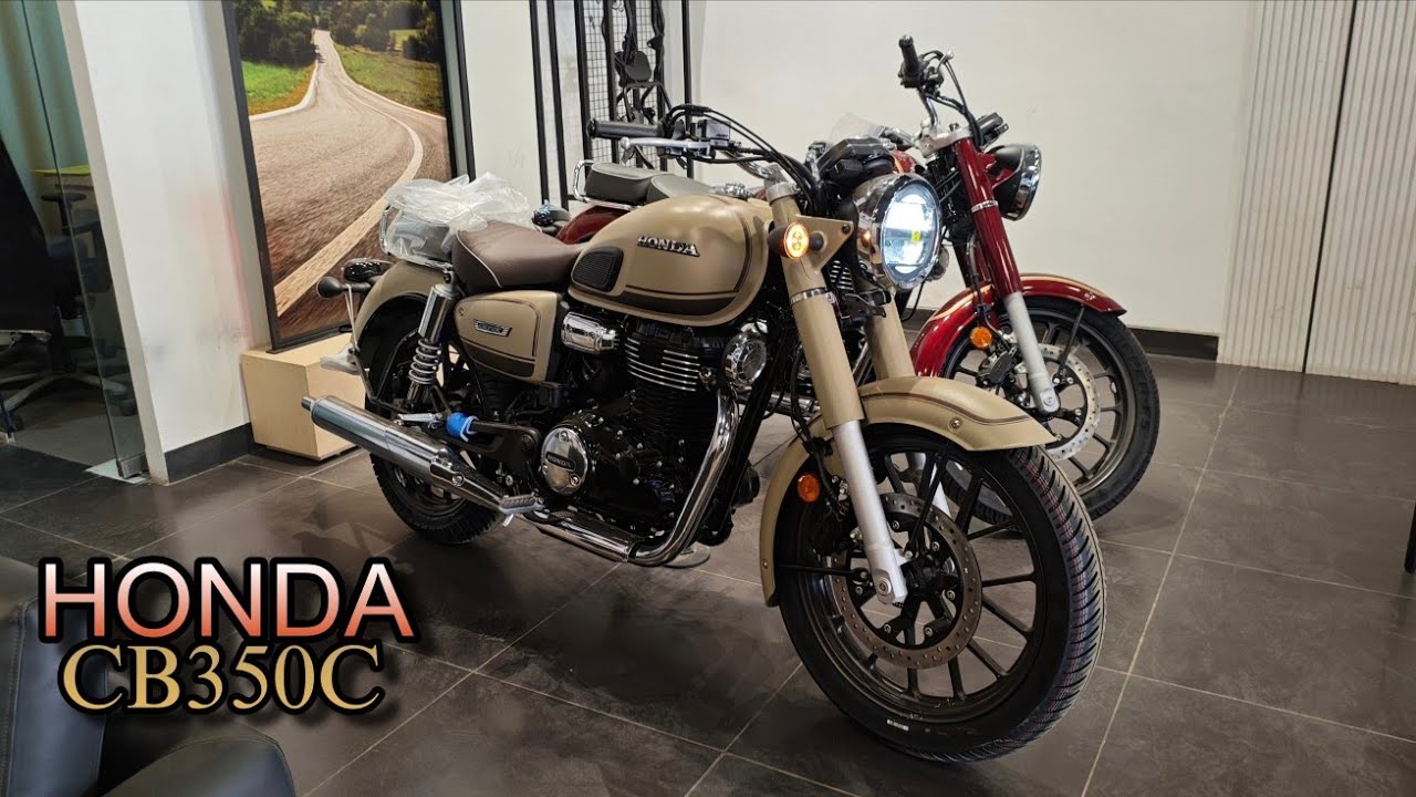 Brand New Honda CB350C Detailed Review | On Road Price Features | YouTube Video 